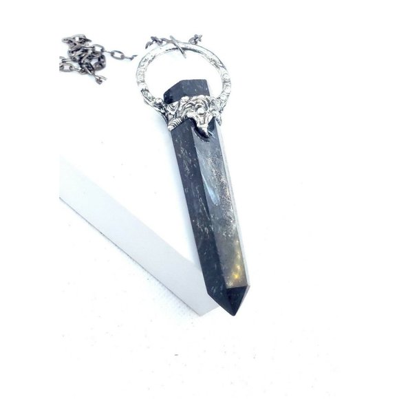 Astrophyllite Crystal Mecklace - Picture 2 of 12